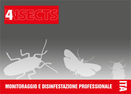 Brochure 4INSECTS - Monitoraggio e disinfestazione professionale degli insetti
