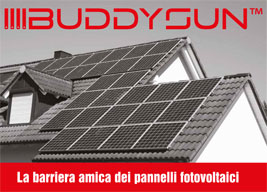 Brochure Buddysun™ Ecobirds® - La barriera amica dei pannelli fotovoltaici - Innovativa barriera antintrusione Ecobirds® per la lotta ai colombi