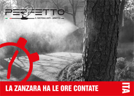 Brochure Perfetto - La zanzara ha le ore contate - Il sistema di nebulizzazione automatico